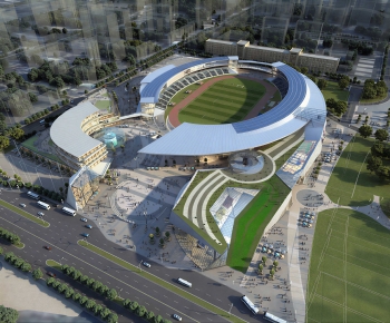 Modern Architectural Bird's-eye View Planning-ID:357799517