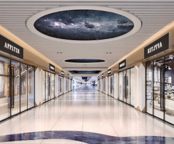 Modern Shopping Mall-ID:771397116