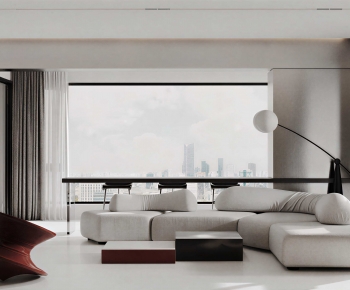 Modern A Living Room-ID:680847887