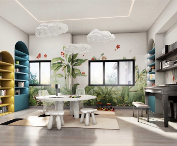 Modern Children's Room Activity Room-ID:770426035