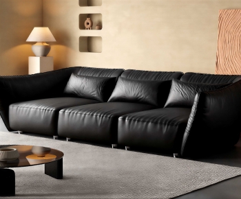 Modern Three-seat Sofa-ID:979064944