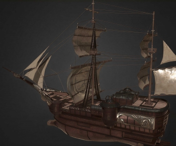 Retro Style Ship-ID:255671025