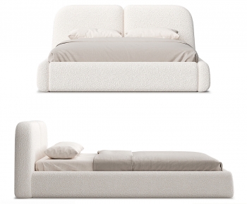 Modern Double Bed-ID:374795918