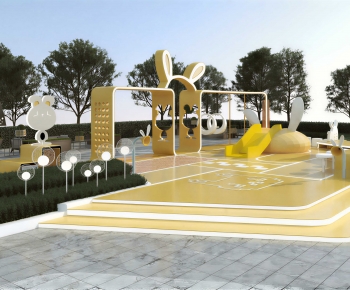Modern Park Landscape-ID:400120026