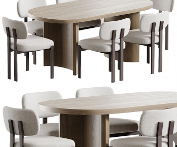 Modern Dining Table And Chairs-ID:758879276