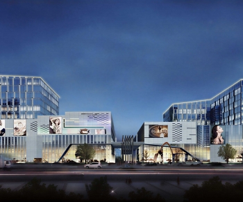Modern Commercial Street-ID:983652116