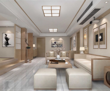 Japanese Style A Living Room-ID:825902943