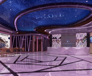 Modern Exhibition Hall-ID:776186948