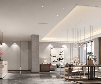 Modern Reception Area-ID:984050045
