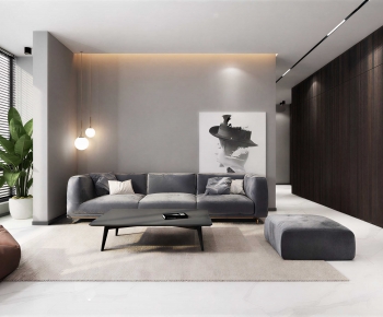 Modern A Living Room-ID:645157109