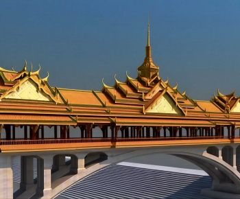 Southeast Asian Style Bridge-ID:148940158