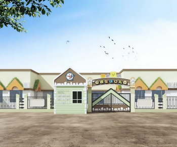 Modern Building Appearance-ID:422693015