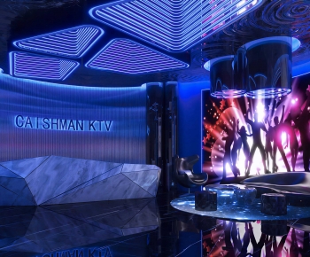 Modern Office Reception Desk-ID:976718903