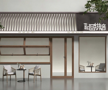 Modern Facade Element-ID:208221916