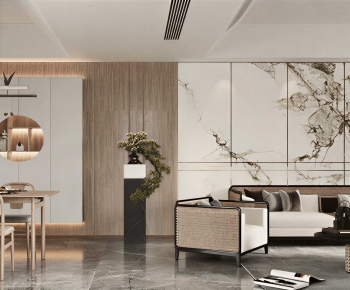 Modern A Living Room-ID:195768129
