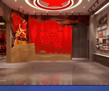 Modern Exhibition Hall-ID:768830063
