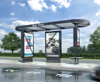 Modern Building Appearance-ID:413339158