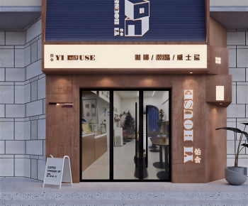 Modern Facade Element-ID:313667069