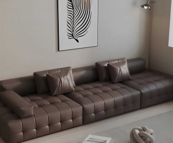 Modern Three-seat Sofa-ID:277620088
