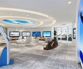 Modern Exhibition Hall-ID:836143024