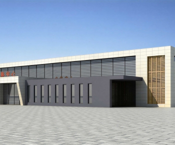 Modern Industrial Building-ID:474831101