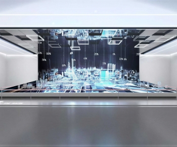 Modern Exhibition Hall-ID:570744995