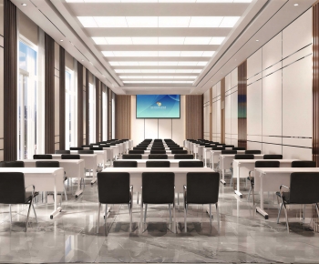 Modern Meeting Room-ID:686676037