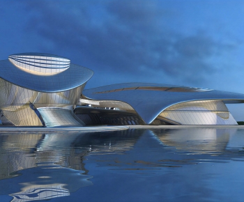 Modern Building Appearance-ID:374932052