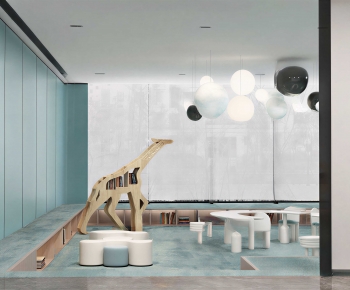 Modern Children's Reading Room-ID:396186114