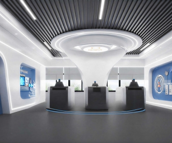 Modern Exhibition Hall-ID:459319117
