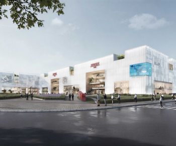 Modern Commercial Street-ID:417726047