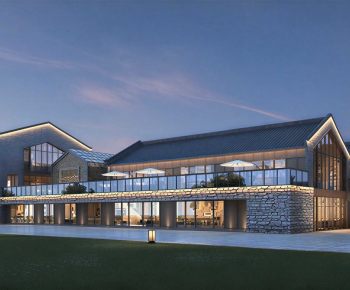 Modern Building Appearance-ID:105869817