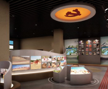 Modern Exhibition Hall-ID:364998108