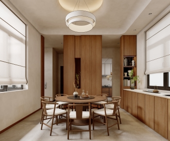 New Chinese Style Dining Room-ID:373260024