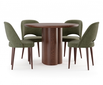 Modern Dining Table And Chairs-ID:875087988