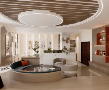 Modern Reception Room-ID:452553996