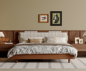 French Style Double Bed-ID:350256924