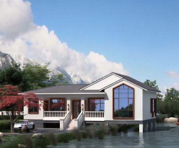 European Style Building Appearance-ID:693985941