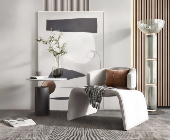 Modern Single Sofa-ID:411870961