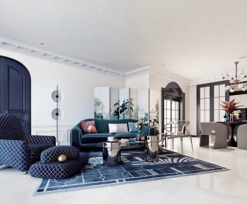 Modern A Living Room-ID:731980867