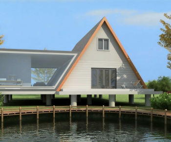 Modern Appearance Of Commercial Building-ID:119756949