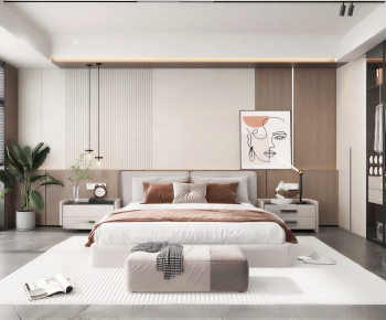 Modern Bedroom-ID:911283972