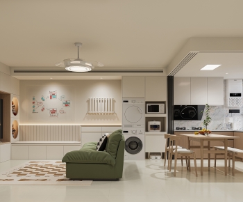 Modern A Living Room-ID:110348949