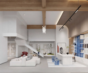 Modern A Living Room-ID:380353934