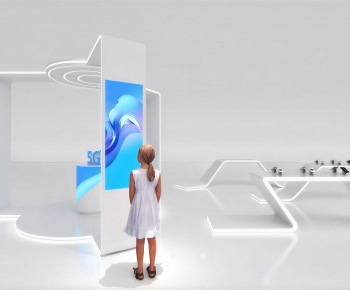 Modern Exhibition Hall-ID:203403008