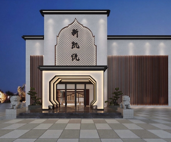 Modern Building Appearance-ID:170947077