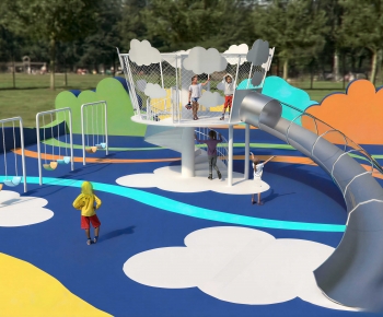 Modern Children's Amusement Park-ID:140551097