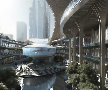 Modern Building Appearance-ID:780332093