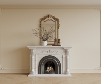 French Style Fireplace-ID:824533942
