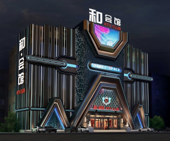 Modern Building Appearance-ID:409246925